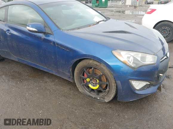 2016 Hyundai Genesis Coupe R-Spec with VIN KMHHU6KJ1GU132635, listed as a IAAI auction lot 42393361 with 138,793 mi miles and . Bid and sale history available at DreamBid. Image 6.