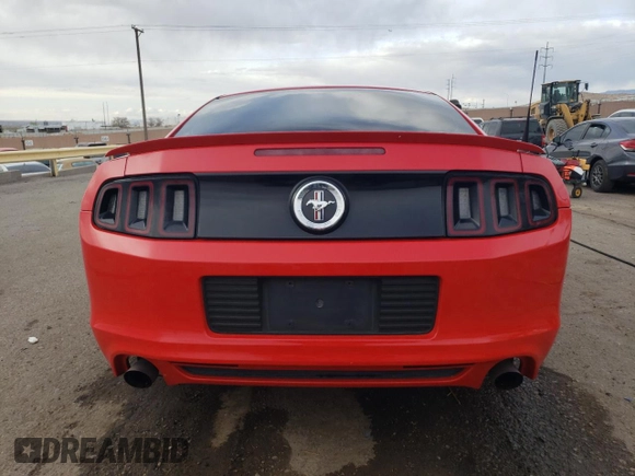 2014 Ford Mustang V6 with VIN 1ZVBP8AM9E5264443, listed as a Copart auction lot 51792565 with 130,984 mi miles and Salvage Title. Bid and sale history available at carsss.com. Image 6.