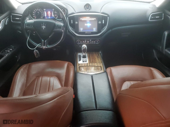 2015 Maserati Ghibli with VIN ZAM57XSA6F1158678, listed as a Copart auction lot 51920245 with 87,158 mi miles and Clean Title. Bid and sale history available at carsss.com. Image 8.