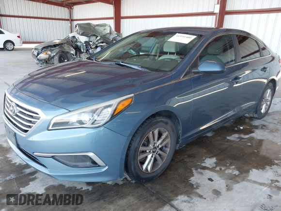 2017 Hyundai Sonata SE with VIN 5NPE24AF5HH488516, listed as a IAAI auction lot 41991400 with 183,514 mi miles. Bid and sale history available at carsss.com. Image 20.