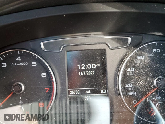 2018 Audi Q3 Premium Plus with VIN WA1JCCFS9JR020132, listed as a Copart auction lot 66694002 with 35,703 mi miles. Bid and sale history available at carsss.com. Image 8.