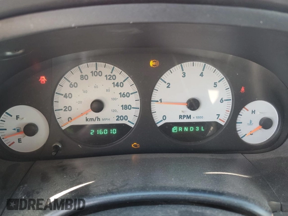 2005 Dodge Caravan SE z VIN 1D4GP24R15B126087, wystawiony jako Copart lot #58753005 z przebiegiem 216 010 mil mil oraz Szkoda całkowita • Salvage title. Historia ofert i sprzedaży dostępna na DreamBid. Obrazek 9.