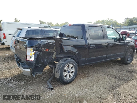 2017 Ford F-150 XL with VIN 1FTEW1E85HFB14965, listed as a Copart auction lot 69832493 with 71,955 mi miles and Salvage title. Bid and sale history available at DreamBid. Image 3.