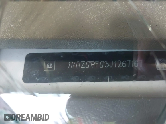 2018 Chevrolet Express Passenger LT z VIN 1GAZGPFG3J1267167, wystawiony jako IAAI lot #42320536 z przebiegiem 81 068 mil mil oraz . Historia ofert i sprzedaży dostępna na DreamBid. Obrazek 9.