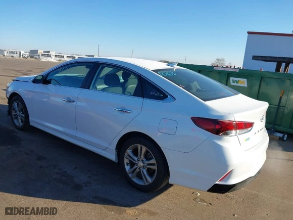 2018 Hyundai Sonata SEL with VIN 5NPE34AF2JH641288, listed as a IAAI auction lot 41244918 with 11,955 mi miles. Bid and sale history available at carsss.com. Image 3.