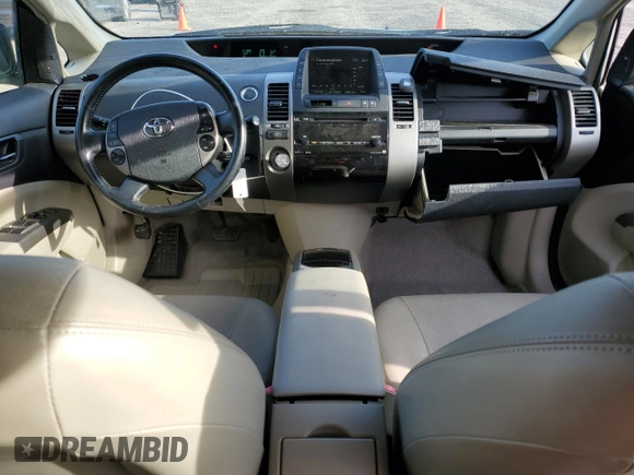 2009 Toyota Prius with VIN JTDKB20U093495328, listed as a Copart auction lot 52703665 with 105,783 mi miles and Salvage Title. Bid and sale history available at DreamBid. Image 8.