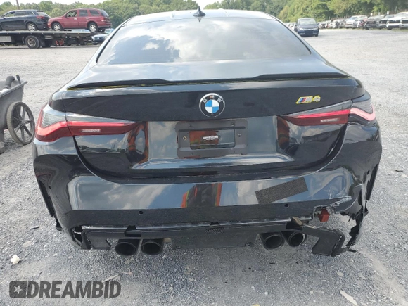 2021 BMW M4 with VIN WBS53AZ01MCG85633, listed as a Copart auction lot 63402683 with 15,802 mi miles. Bid and sale history available at carsss.com. Image 6.