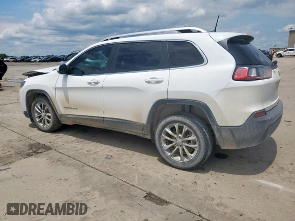 2021 Jeep Cherokee Latitude Plus with VIN 1C4PJLLB4MD116066, listed as a Copart auction lot 58583985 with 69,390 mi miles and Salvage title. Bid and sale history available at DreamBid. Image 2.