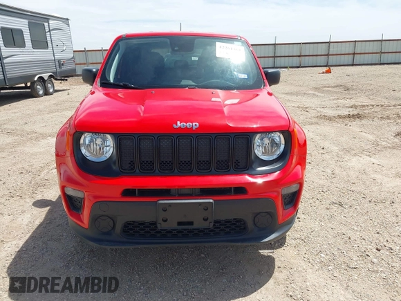 2021 Jeep Renegade Upland with VIN ZACNJDAB4MPM26829, listed as a IAAI auction lot 42261361 with 16,417 mi miles and . Bid and sale history available at DreamBid. Image 12.