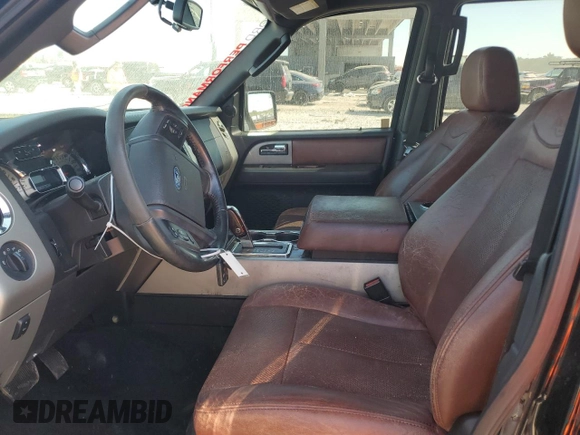 2008 Ford Expedition EL Eddie Bauer with VIN 1FMFK17518LA15611, listed as a Copart auction lot 42910895 with 261,164 mi miles and Salvage Title. Bid and sale history available at carsss.com. Image 7.