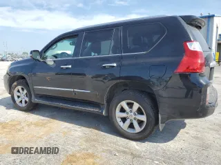 2012 Lexus GX 460 with VIN JTJBM7FX6C5043773, listed as a Copart auction lot 62099385 with 166,389 mi miles and Salvage title. Bid and sale history available at DreamBid. Image 2.