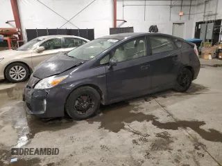 2012 Toyota Prius One with VIN JTDKN3DU8C5449670, listed as a Copart auction lot 46295805 with 165,026 mi miles and Salvage Title. Bid and sale history available at carsss.com. Image 1.