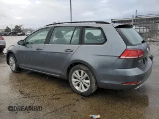 2019 Volkswagen Golf SportWagen S with VIN 3VW117AU9KM509030, listed as a Copart auction lot 86357764 with 0 mi miles and Salvage Title. Bid and sale history available at carsss.com. Image 2.