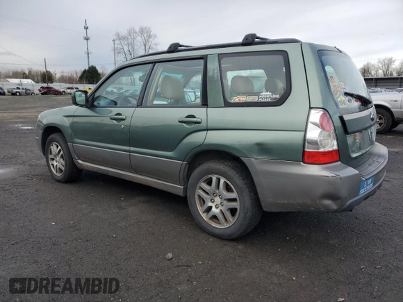 2006 Subaru Forester 2.5 X L.L. Bean Edition with VIN JF1SG67606H747020, listed as a Copart auction lot 85953344 with 186,865 mi miles and Clean Title. Bid and sale history available at carsss.com. Image 2.