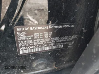 2012 BMW 7 Series 750i z VIN WBAKA8C52CDX01483, wystawiony jako IAAI lot #42626956 z przebiegiem 168 729 mil mil oraz . Historia ofert i sprzedaży dostępna na DreamBid. Obrazek 9.