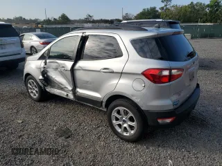 2021 Ford EcoSport SE with VIN MAJ3S2GEXMC449698, listed as a Copart auction lot 52936185 with 18,184 mi miles and Non Repairable. Bid and sale history available at carsss.com. Image 2.