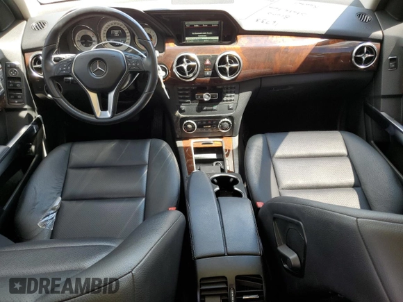 2014 Mercedes-Benz GLK 350 with VIN WDCGG5HB7EG197917, listed as a Copart auction lot 63002954 with 77,018 mi miles and Salvage Title. Bid and sale history available at DreamBid. Image 8.