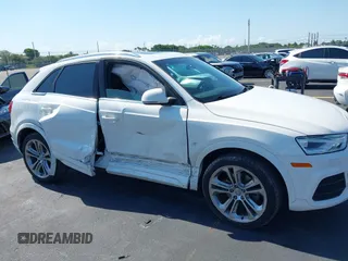 2016 Audi Q3 Premium Plus z VIN WA1BFCFS0GR014028, wystawiony jako IAAI lot #42274987 z przebiegiem 64 667 mil mil oraz . Historia ofert i sprzedaży dostępna na DreamBid. Obrazek 6.