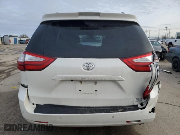 2018 Toyota Sienna XLE with VIN 5TDDZ3DC7JS198250, listed as a Copart auction lot 45917405 with 119,381 mi miles and Salvage Title. Bid and sale history available at carsss.com. Image 6.