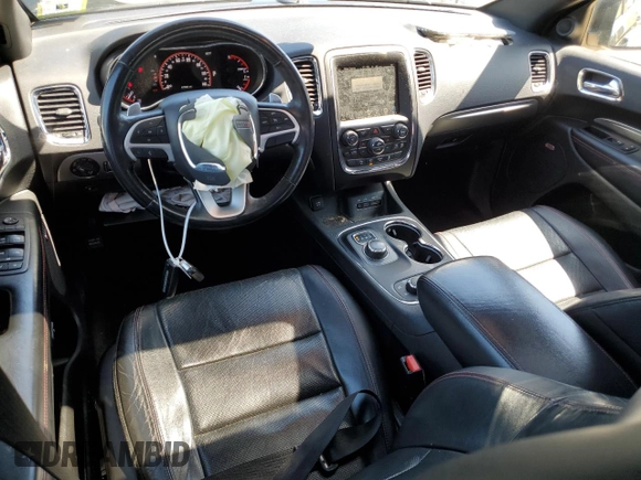 2017 Dodge Durango R/T with VIN 1C4SDJCT8HC961142, listed as a Copart auction lot 54534965 with 67,304 mi miles and Salvage title. Bid and sale history available at DreamBid. Image 8.