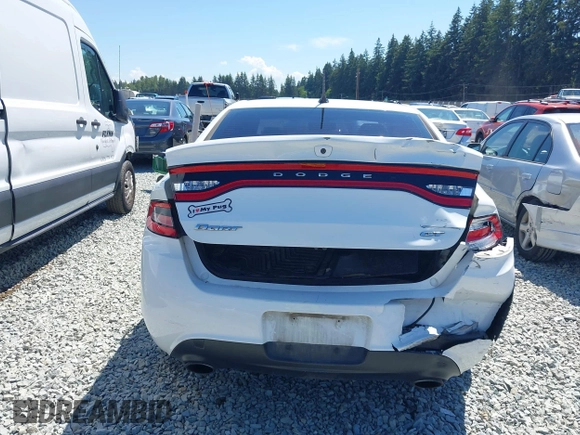 2015 Dodge Dart GT with VIN 1C3CDFEB9FD150533, listed as a IAAI auction lot 39710049 with 102,449 mi miles. Bid and sale history available at carsss.com. Image 16.
