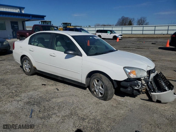 2004 Chevrolet Malibu LS with VIN 1G1ZT52834F200154, listed as a Copart auction lot 50500205 with 155,966 mi miles and Non Repairable. Bid and sale history available at carsss.com. Image 4.