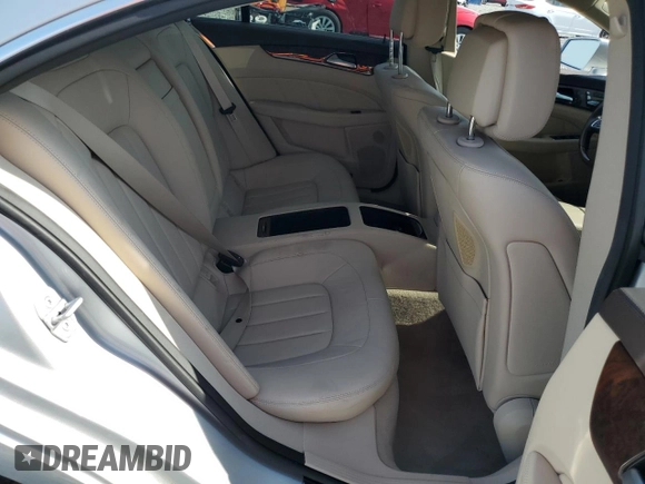 2015 Mercedes-Benz CLS 550 with VIN WDDLJ7DB0FA142341, listed as a Copart auction lot 55387945 with 56,525 mi miles and Salvage title. Bid and sale history available at DreamBid. Image 10.