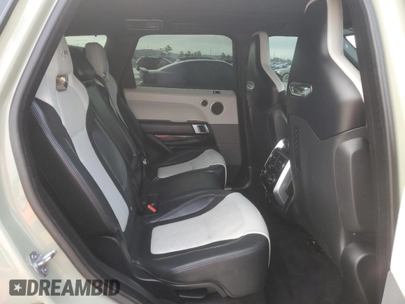 2022 Land Rover Range Rover Sport SVR with VIN SALWZ2RE0NA216483, listed as a Copart auction lot 85143204 with Not Provided miles and Non Repairable. Bid and sale history available at DreamBid. Image 13.