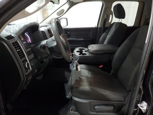 2019 Ram 1500 Classic Express with VIN 1C6RR7FG9KS542819, listed as a Copart auction lot 88653365 with 42,212 mi miles and Salvage Title. Bid and sale history available at carsss.com. Image 7.