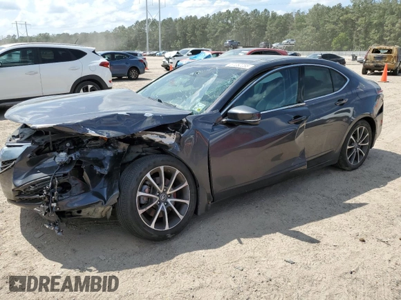 2016 Acura TLX Advance z VIN 19UUB3F72GA002985, wystawiony jako Copart lot #57252255 z przebiegiem 117 218 mil mil oraz Szkoda całkowita • Salvage title. Historia ofert i sprzedaży dostępna na DreamBid. Obrazek 1.