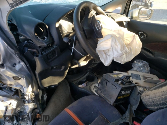 2015 Nissan Note SR with VIN 3N1CE2CP9FL366119, listed as a Copart auction lot 84079564 with Not provided miles and Salvage title. Bid and sale history available at DreamBid. Image 8.
