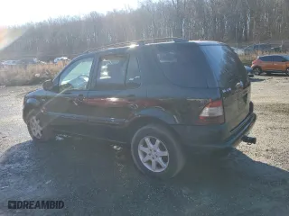 2001 Mercedes-Benz M-Class with VIN 4JGAB72EX1A277472, listed as a Copart auction lot 86857214 with 0 mi miles and Salvage Title. Bid and sale history available at carsss.com. Image 2.