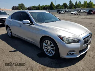 2017 Infiniti Q50 Sport with VIN JN1EV7AP1HM737727, listed as a Copart auction lot 66002305 with 116,982 mi miles and Clean title. Bid and sale history available at DreamBid. Image 4.