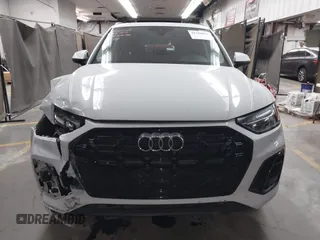 2023 Audi Q5 S line Premium Plus with VIN WA1EAAFYXP2061578, listed as a IAAI auction lot 42338898 with 20,190 mi miles and . Bid and sale history available at DreamBid. Image 12.
