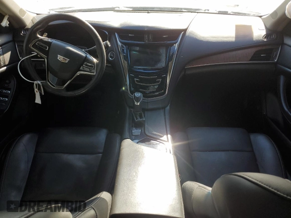 2016 Cadillac CTS Luxury Collection AWD with VIN 1G6AX5SX7G0135996, listed as a Copart auction lot 43743205 with Not Provided miles and Salvage Title. Bid and sale history available at DreamBid. Image 8.