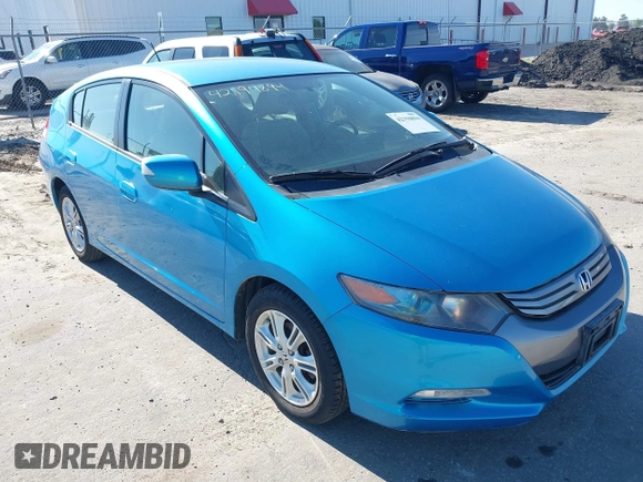 2010 Honda Insight EX with VIN JHMZE2H74AS013148, listed as a IAAI auction lot 42194894 with 114,885 mi miles and . Bid and sale history available at DreamBid. Image 1.