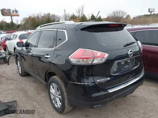 2016 Nissan Rogue S with VIN KNMAT2MV9GP725983, listed as a IAAI auction lot 41049376 with 139,750 mi miles. Bid and sale history available at carsss.com. Image 3.