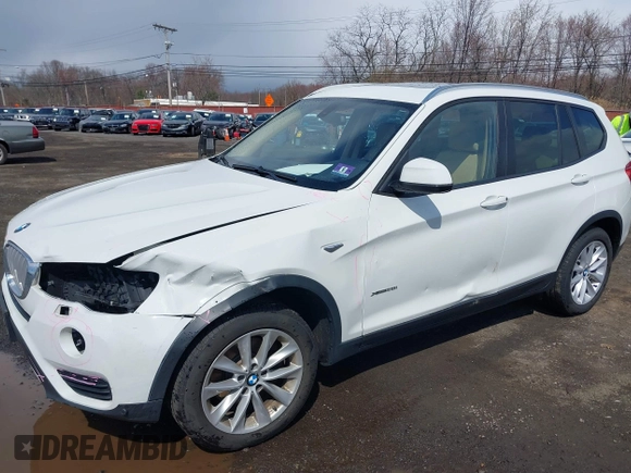 2016 BMW X3 xDrive28i with VIN 5UXWX9C58G0D66558, listed as a IAAI auction lot 41894204 with 66,278 mi miles and . Bid and sale history available at DreamBid. Image 6.
