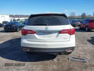 2014 Acura MDX Tech Pkg with VIN 5FRYD4H45EB046128, listed as a IAAI auction lot 41630908 with 116,268 mi miles. Bid and sale history available at carsss.com. Image 15.