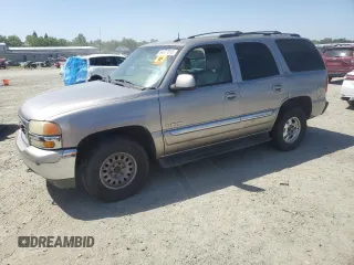 2002 GMC Yukon SLE with VIN 1GKEK13T12J274658, listed as a Copart auction lot 54077015 with 0 mi miles and Clean Title. Bid and sale history available at carsss.com. Image 1.