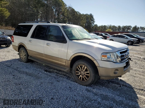 2014 Ford Expedition EL XLT with VIN 1FMJK1J55EEF36351, listed as a Copart auction lot 48054985 with 213,088 mi miles and Salvage Title. Bid and sale history available at carsss.com. Image 4.