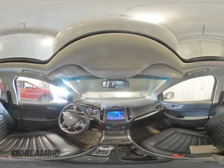 2019 Ford Edge SEL with VIN 2FMPK4J98KBB28920, listed as a Copart auction lot 56984775 with 108,426 mi miles and Salvage title. Bid and sale history available at DreamBid. Image 14.
