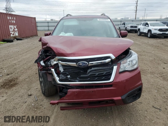 2018 Subaru Forester Premium with VIN JF2SJAEC4JH465898, listed as a Copart auction lot 84260994 with 45,283 mi miles and Salvage Title. Bid and sale history available at DreamBid. Image 5.