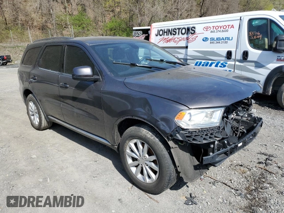 2015 Dodge Durango SXT with VIN 1C4RDJAG4FC240589, listed as a Copart auction lot 54211005 with 98,096 mi miles and Non repairable. Bid and sale history available at DreamBid. Image 4.