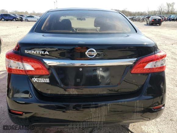 2015 Nissan Sentra SV with VIN 3N1AB7AP4FY345357, listed as a Copart auction lot 51293975 with 79,086 mi miles and Salvage Title. Bid and sale history available at carsss.com. Image 6.