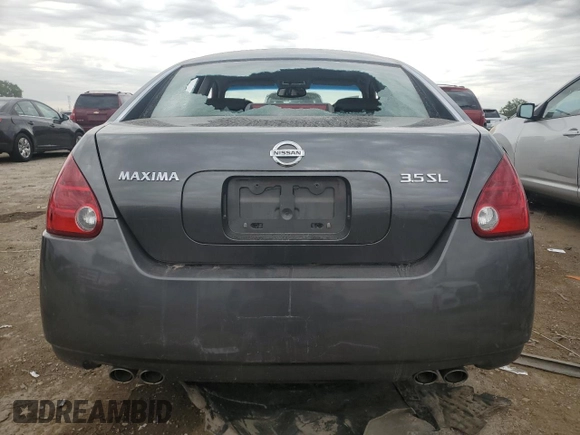 2005 Nissan Maxima 3.5 SL with VIN 1N4BA41E75C866913, listed as a Copart auction lot 64879114 with 86,570 mi miles and Salvage Title. Bid and sale history available at carsss.com. Image 6.