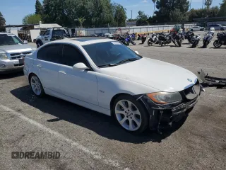 2007 BMW 3 Series 335i with VIN WBAVB735X7PA88427, listed as a Copart auction lot 44646455 with 149,611 mi miles and Salvage title. Bid and sale history available at DreamBid. Image 4.
