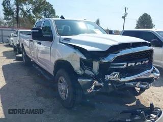 2024 Ram 2500 Tradesman with VIN 3C6UR5HJ1RG327380, listed as a IAAI auction lot 41729204 with 3,912 mi miles. Bid and sale history available at carsss.com. Image 1.