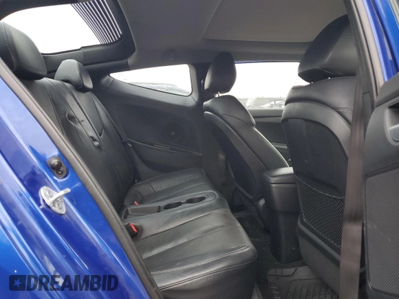 2013 Hyundai Veloster Turbo z VIN KMHTC6AEXDU134283, wystawiony jako Copart lot #39048284 z przebiegiem 97 988 mil mil oraz Szkoda całkowita • Salvage title. Historia ofert i sprzedaży dostępna na DreamBid. Obrazek 10.