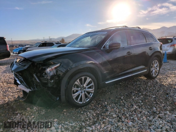 2021 Mazda CX-9 Signature with VIN JM3TCBEY3M0534511, listed as a Copart auction lot 81978364 with 34,998 mi miles and Salvage Title. Bid and sale history available at carsss.com. Image 1.